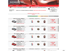 Tablet Screenshot of havanautos.com